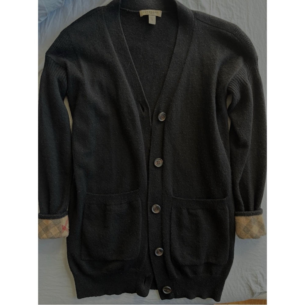 Burberry 100% Cashmere Cardigan